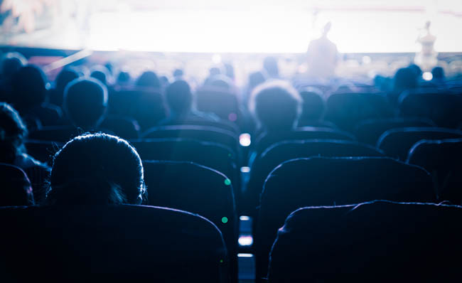 Fotograf&iacute;a en el interior de un cine o un teatro