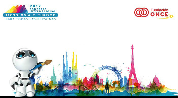 Cartel del Congreso de Tecnología y Turismo que se celebrará en Málaga