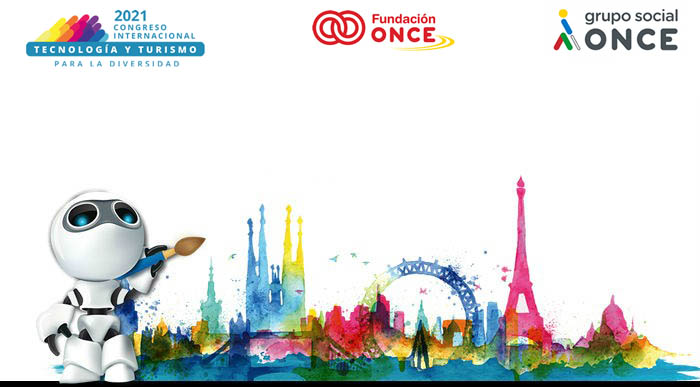 Imagen del cartel del IV Congreso Internacional Tecnología y Turismo para la Diversidad
