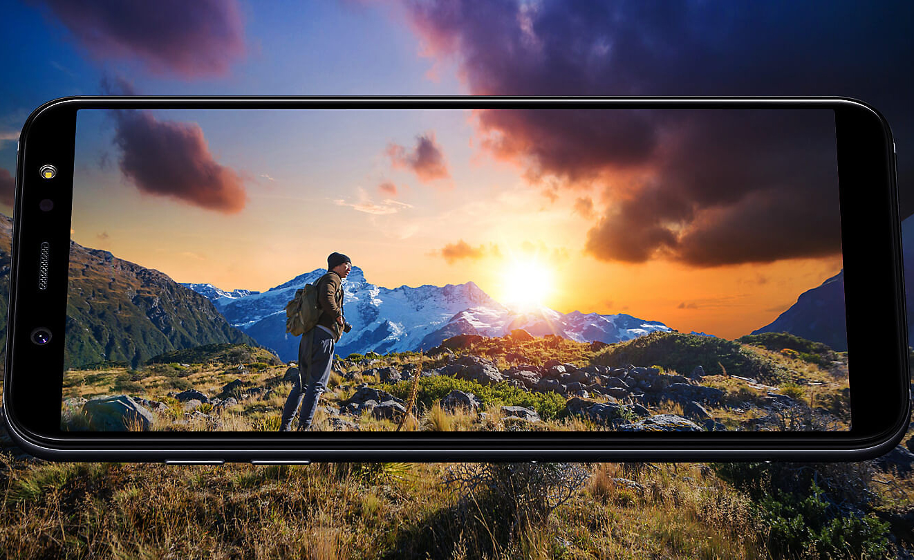 Imagen promocional de los nuevos Samsung Galaxy A6