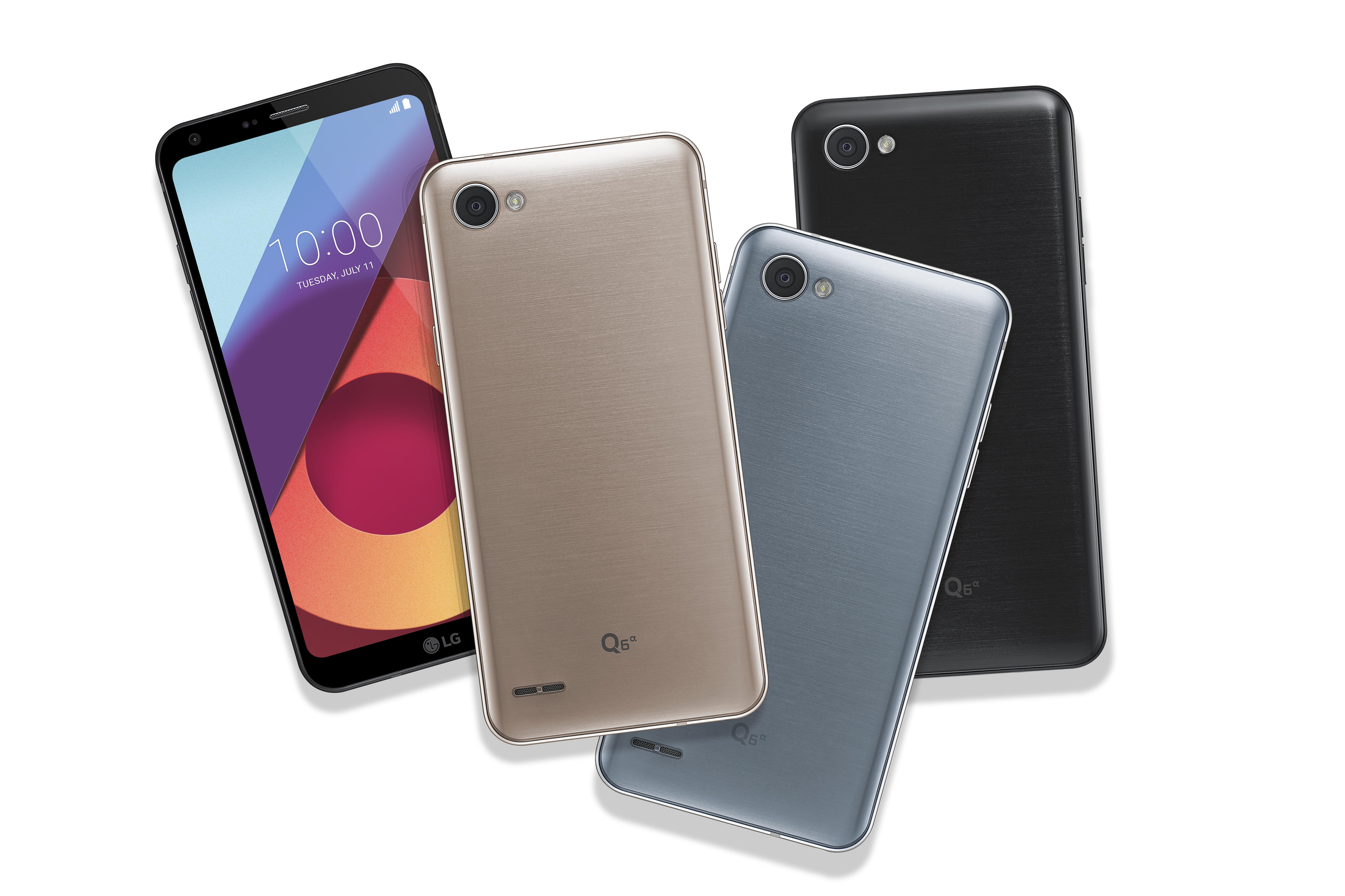 Im&aacute;genes de los nuevos terminales LG Q6