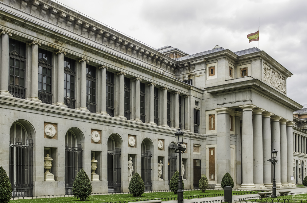 Imagen de la fachada del Museo del Prado