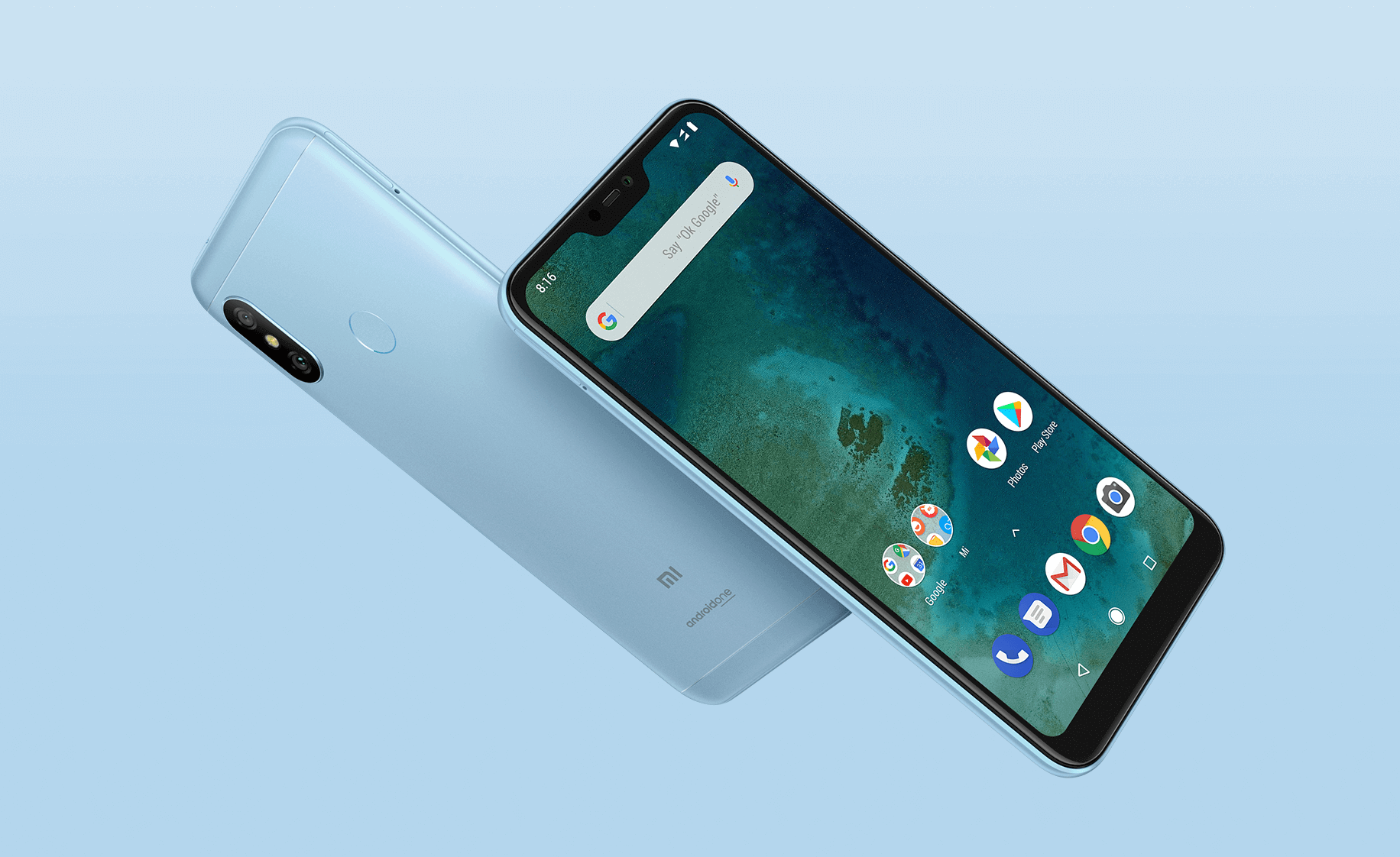 Imagen comercial del Xiaomi Mi A2 Lite