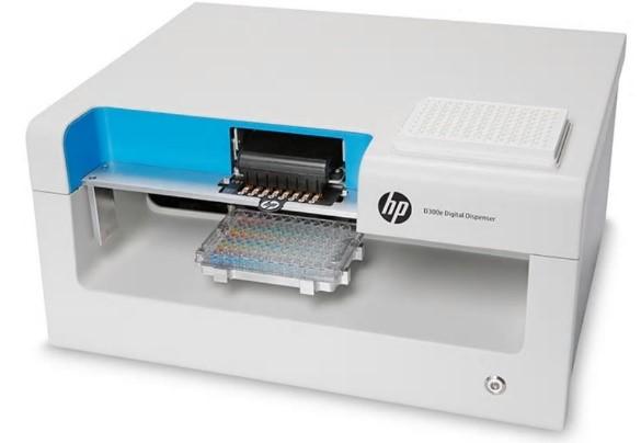 Fotografía de una bioimpresora desarrollada por HP