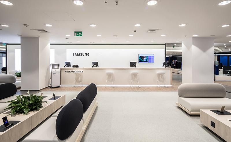 Imagen de la tienda de Samsung en El Corte Inglés de Callao en Madrid