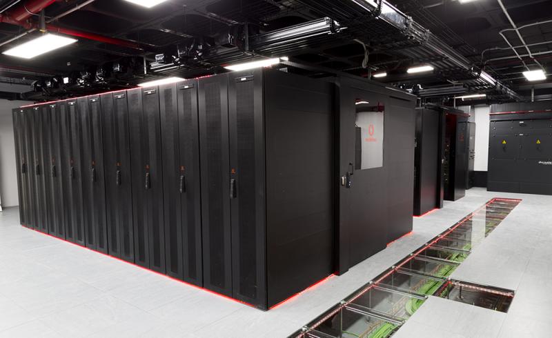 Imagen del nuevo Data Center de Vodafone en Madrid