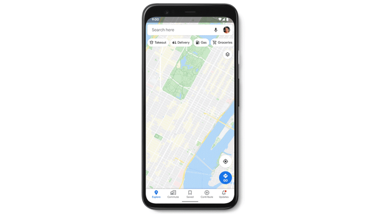Im&aacute;genes que muestran c&oacute;mo activar Accessible Places