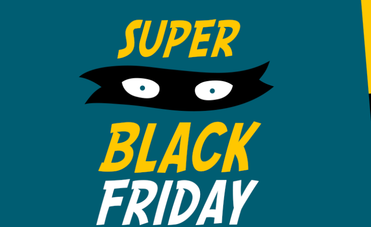 Imagen del cartel de HopToys para el Black Friday