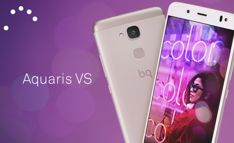 Imagen promocional de los nuevos BQ Aquaris VS