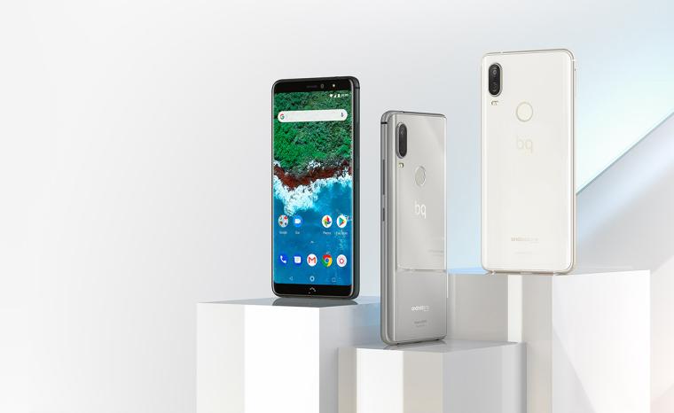 Imagen de los nuevos tel&eacute;fonos BQ Aquaris X2 Pro