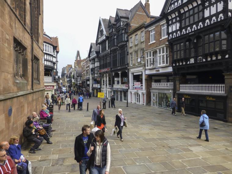 Imagen de la ciudad brit&aacute;nica de Chester