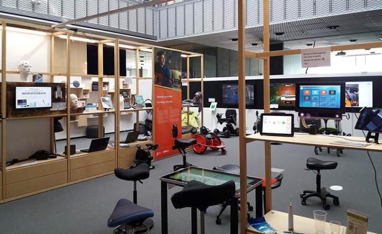 Fotograf&iacute;a del interior de la exposici&oacute;n Dokkx