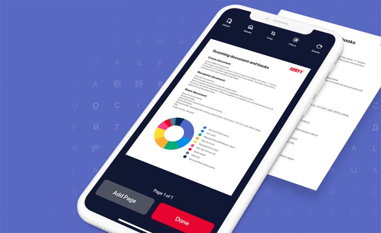 Imagen comercial de un tel&eacute;fono m&oacute;vil utilizando Fine Scanner AI