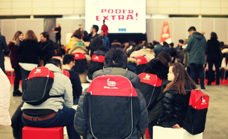 Fotograf&iacute;a de un 'game' de empleo 'Poder extra!'