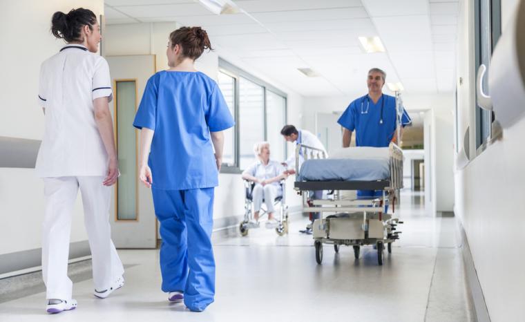 Fotograf&iacute;a en el interior de un hospital