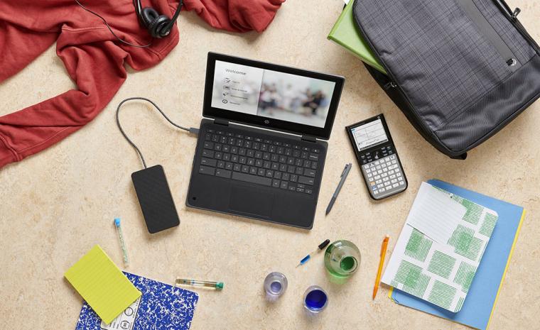 Fotograf&iacute;a de un HP Chromebook 11 x360