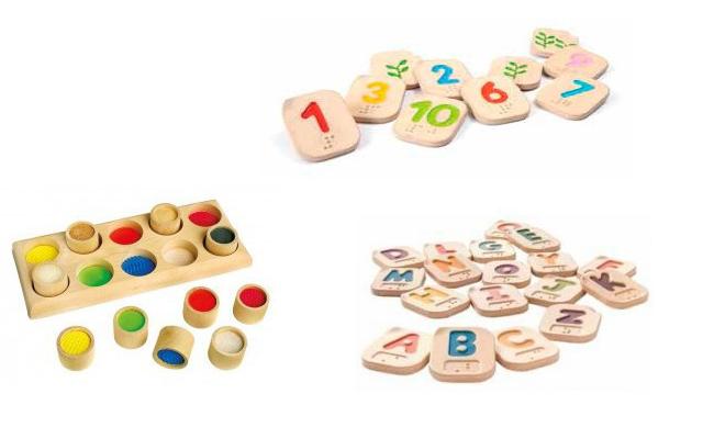 Imagen de los juegos dirigidos a introducir a los m&aacute;s peque&ntilde;os en el uso del braille