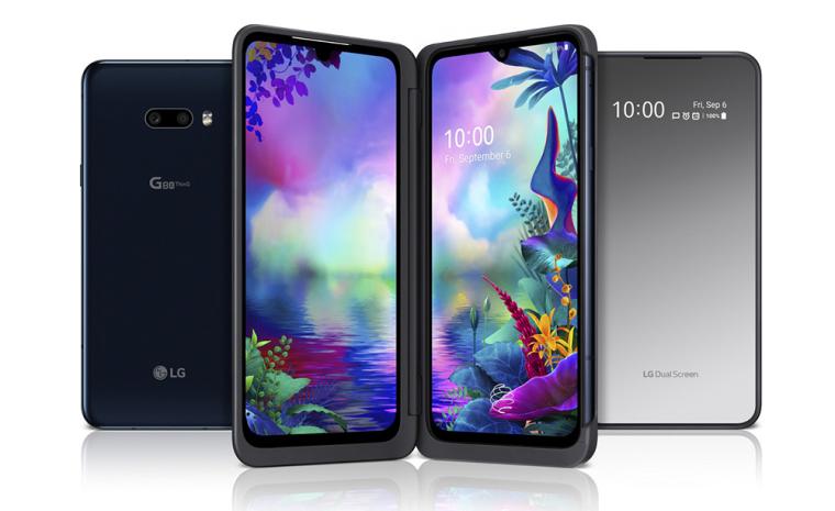 Imagen comercial del nuevo LG G8X
