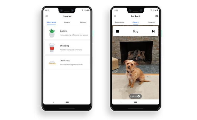 Fotograf&iacute;a de dos m&oacute;viles Pixel utilizan la tecnolog&iacute;a Lookout