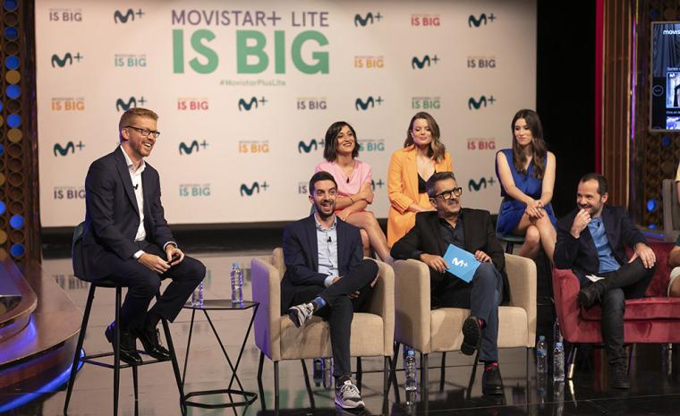 Imagen de la presentaci&oacute;n de Movistar+ Lite