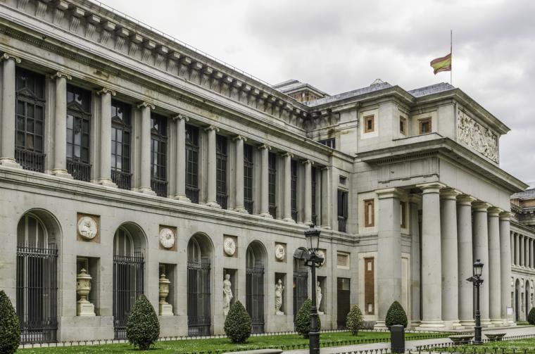 Imagen de la fachada del Museo del Prado
