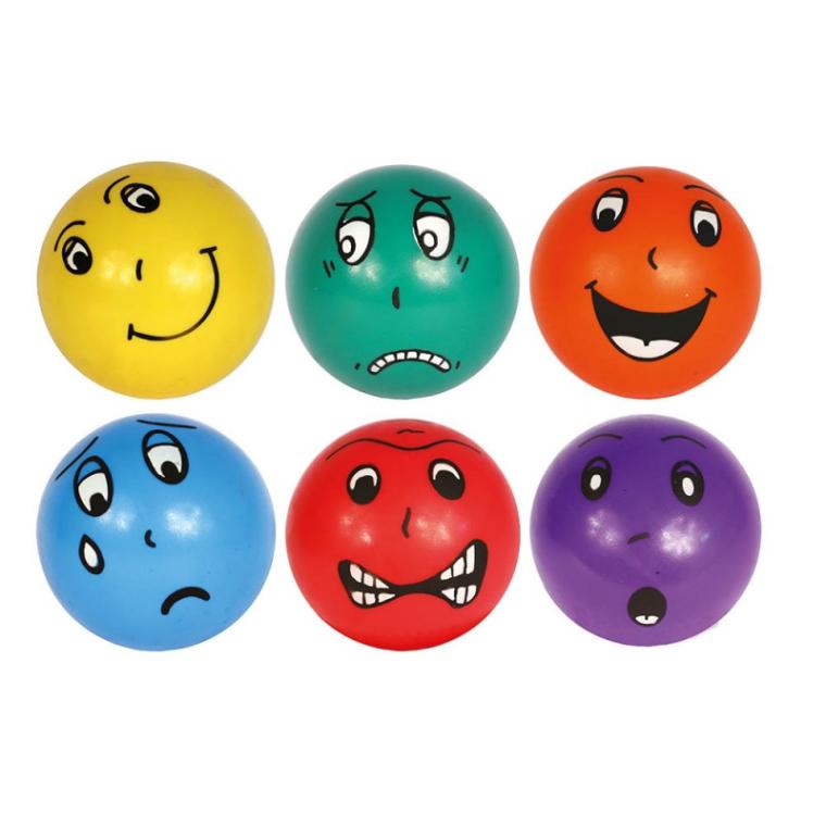 Imagen de las seis pelotas que componen este producto
