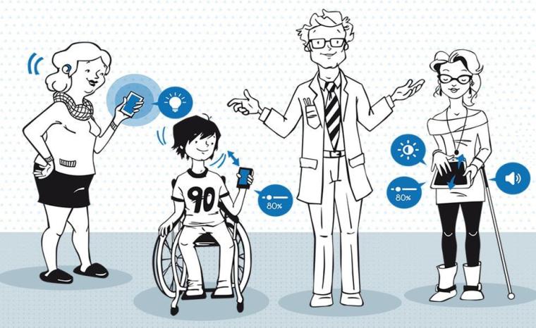 Imagen de la web 'Tecnolog&iacute;a para todos' de Samsung