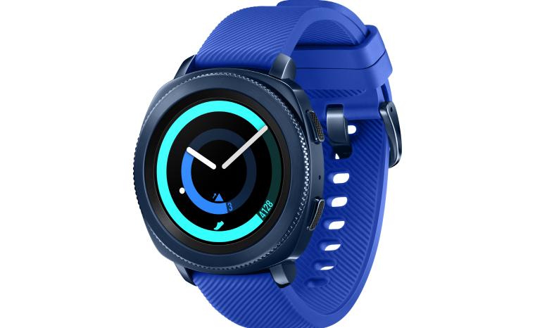 Imagen del nuevo Samsung Gear Sport en su versi&oacute;n en color azul