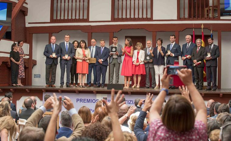 Fotograf&iacute;a de la entrega de los premios en Almagro