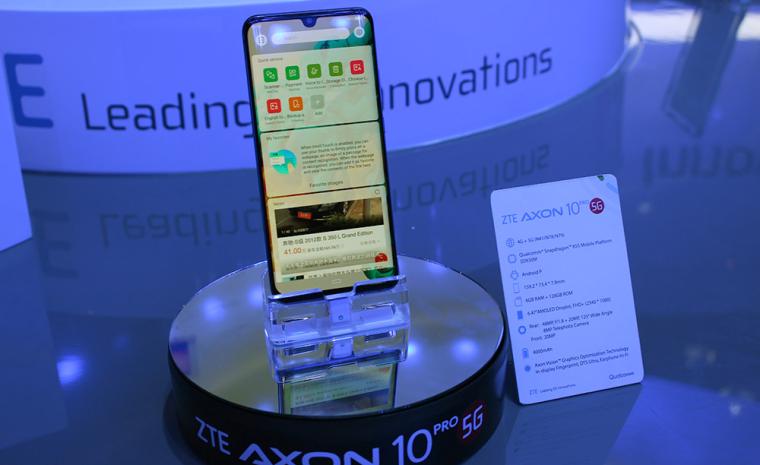 Fotograf&iacute;a del ZTE Axon 10 Pro en su versi&oacute;n 5G