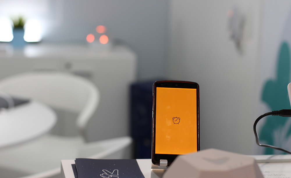 Fotograf&iacute;a de un sistema Visualfy informando sobre el sonido de una alarma